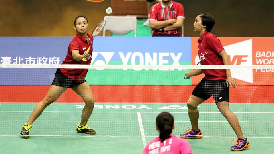 Della Destiara Haris dan Rosyita Eka Putri Sari (Chinese Taipei Open Grand Prix Gold 2016) Copyright: © humas pbsi